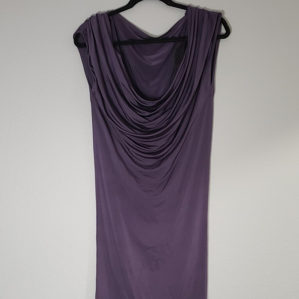 Purple Waist Hugging Dress By Alice And Olivia